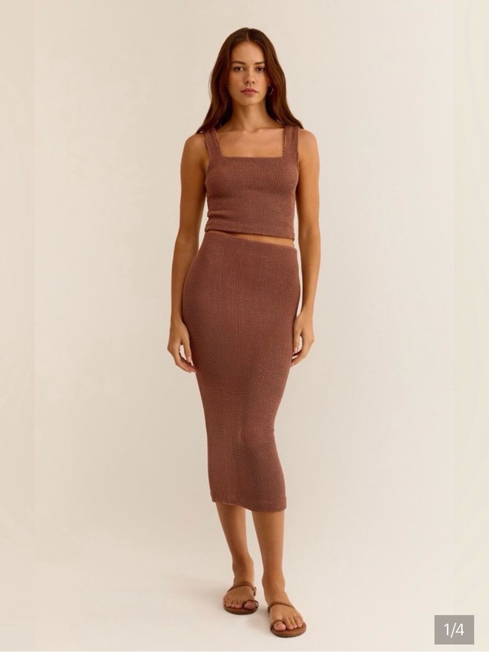 Z Supply 2 Piece Textured Skirt Set